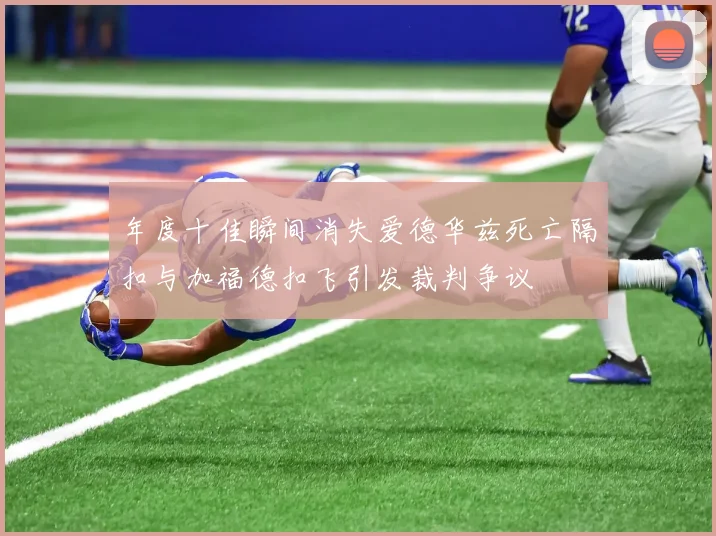 年度十佳瞬间消失爱德华兹死亡隔扣与加福德扣飞引发裁判争议
